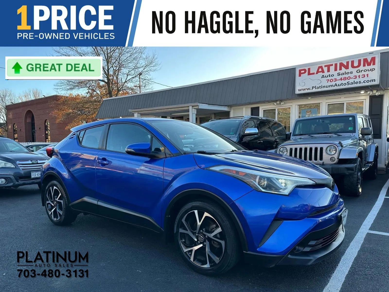 Used 2018 Toyota C-HR XLE