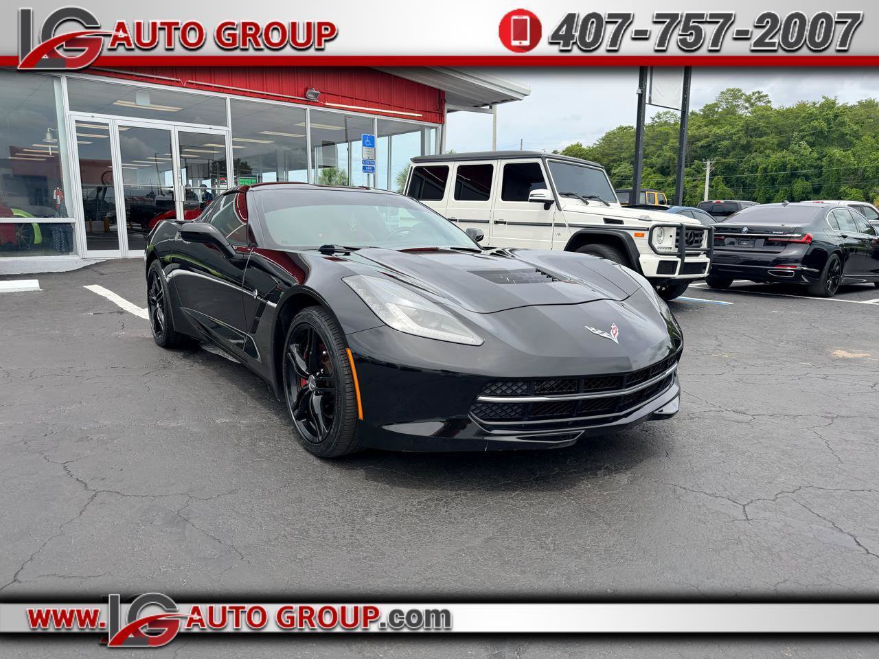 Used 2017 Chevrolet Corvette Stingray Coupe w/ 1LT RWD image 1
