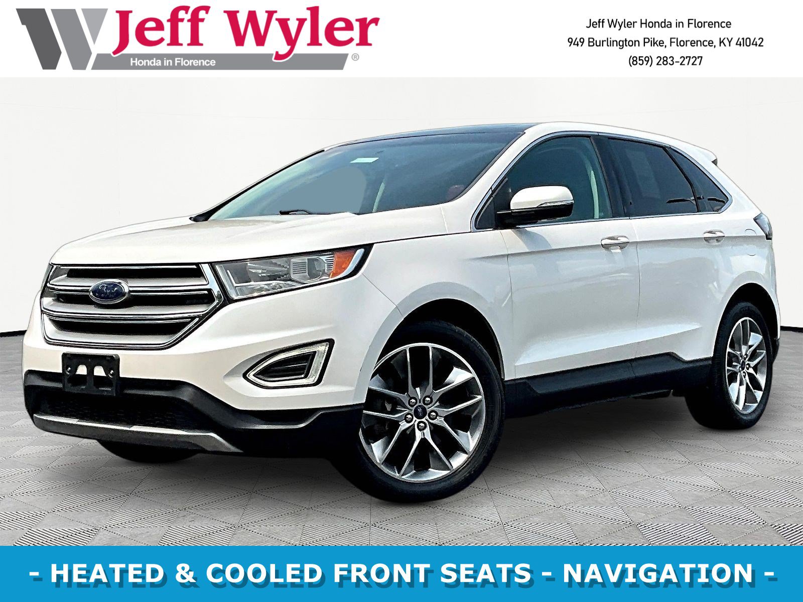 Used 2015 Ford Edge Titanium w/ Equipment Group 301A AWD/4WD image 1