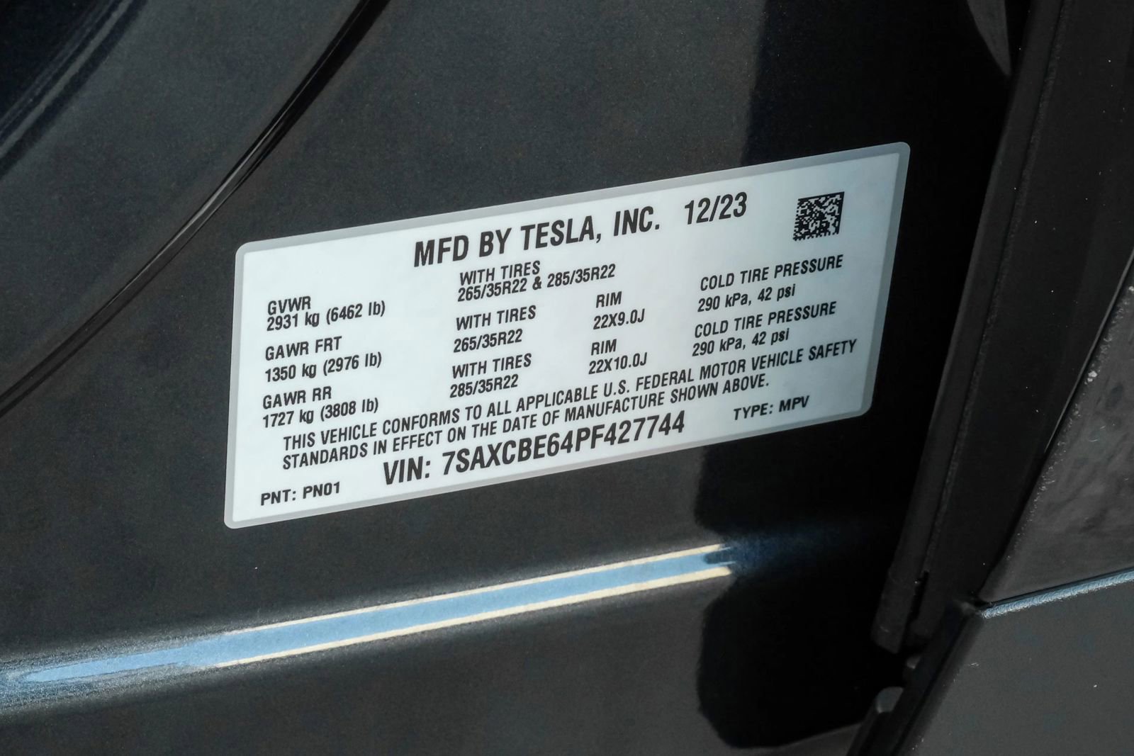 Used 2023 Tesla Model X Plaid image 96
