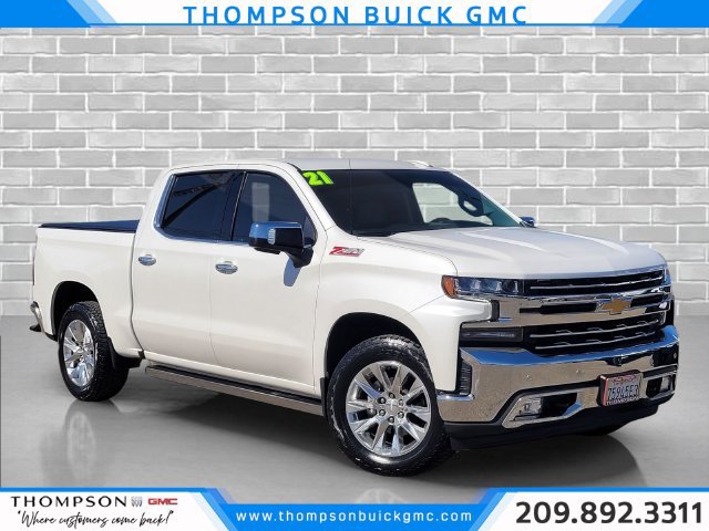 Certified 2021 Chevrolet Silverado 1500 LTZ w/ Z71 Off-Road Package