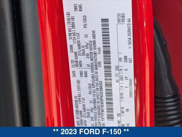 Certified 2023 Ford F150 XLT w/ Equipment Group 302A High AWD/4WD image 25