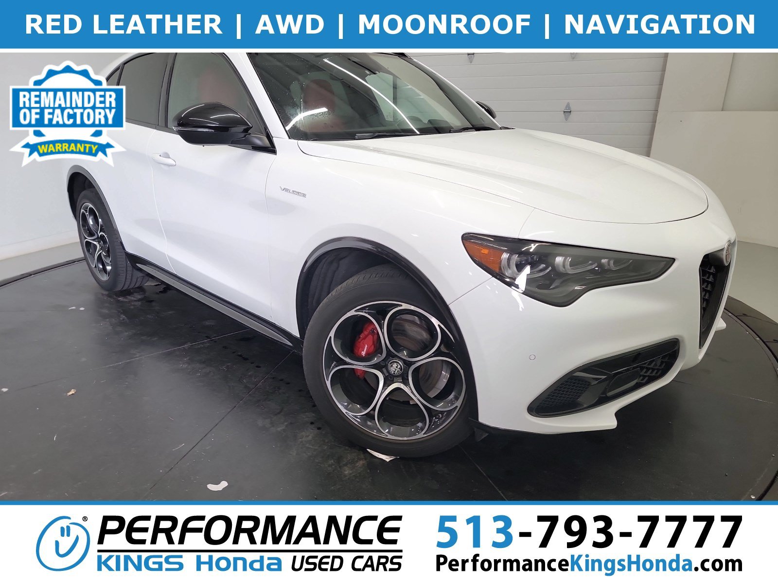 Used 2024 Alfa Romeo Stelvio Veloce AWD/4WD image 1