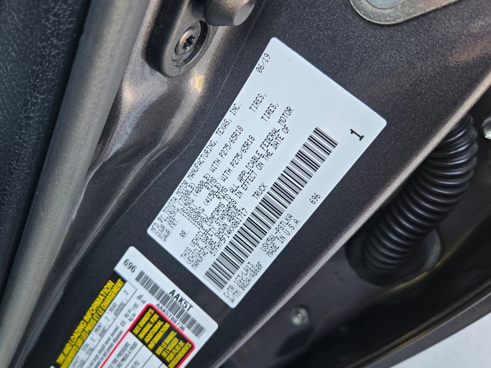 Certified 2019 Toyota Tundra Limited w/ Limited Premium Package image 30