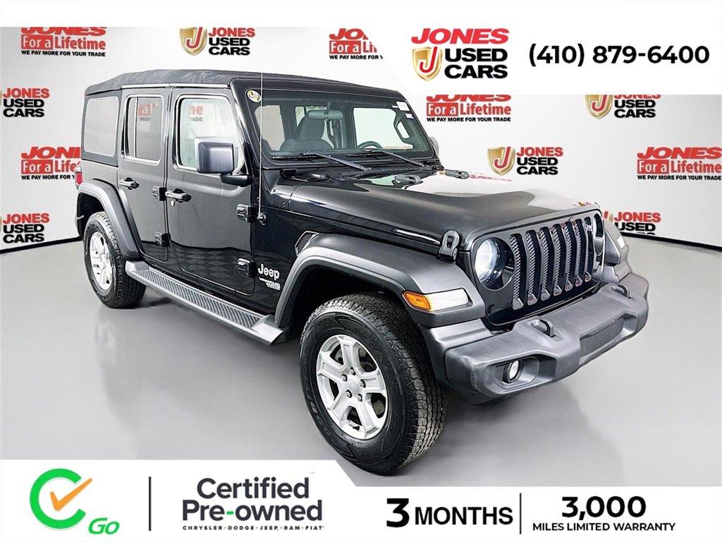 Used 2019 Jeep Wrangler Unlimited Sport S image 1