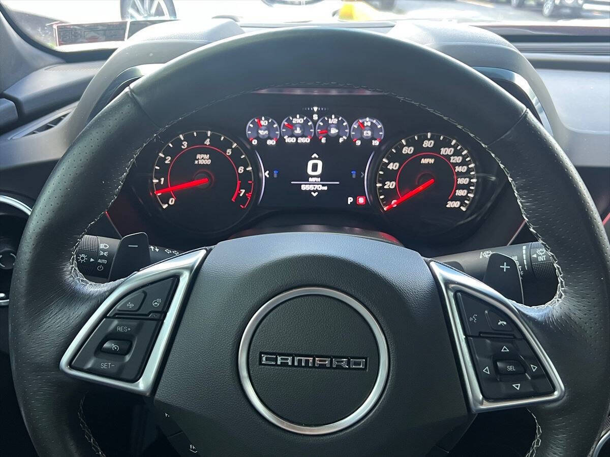 Used 2021 Chevrolet Camaro SS w/ Wild Cherry Design Package 2 RWD image 11