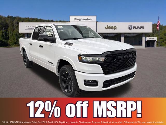 New 2026 RAM 1500 Big Horn AWD/4WD 360° Tour