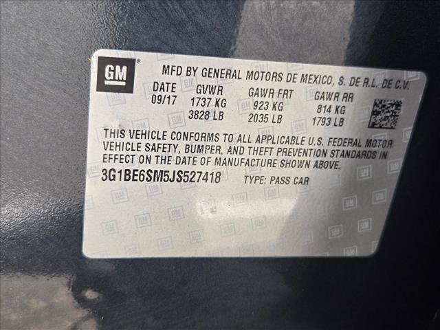 Used 2018 Chevrolet Cruze LT w/ Convenience Package FWD image 22