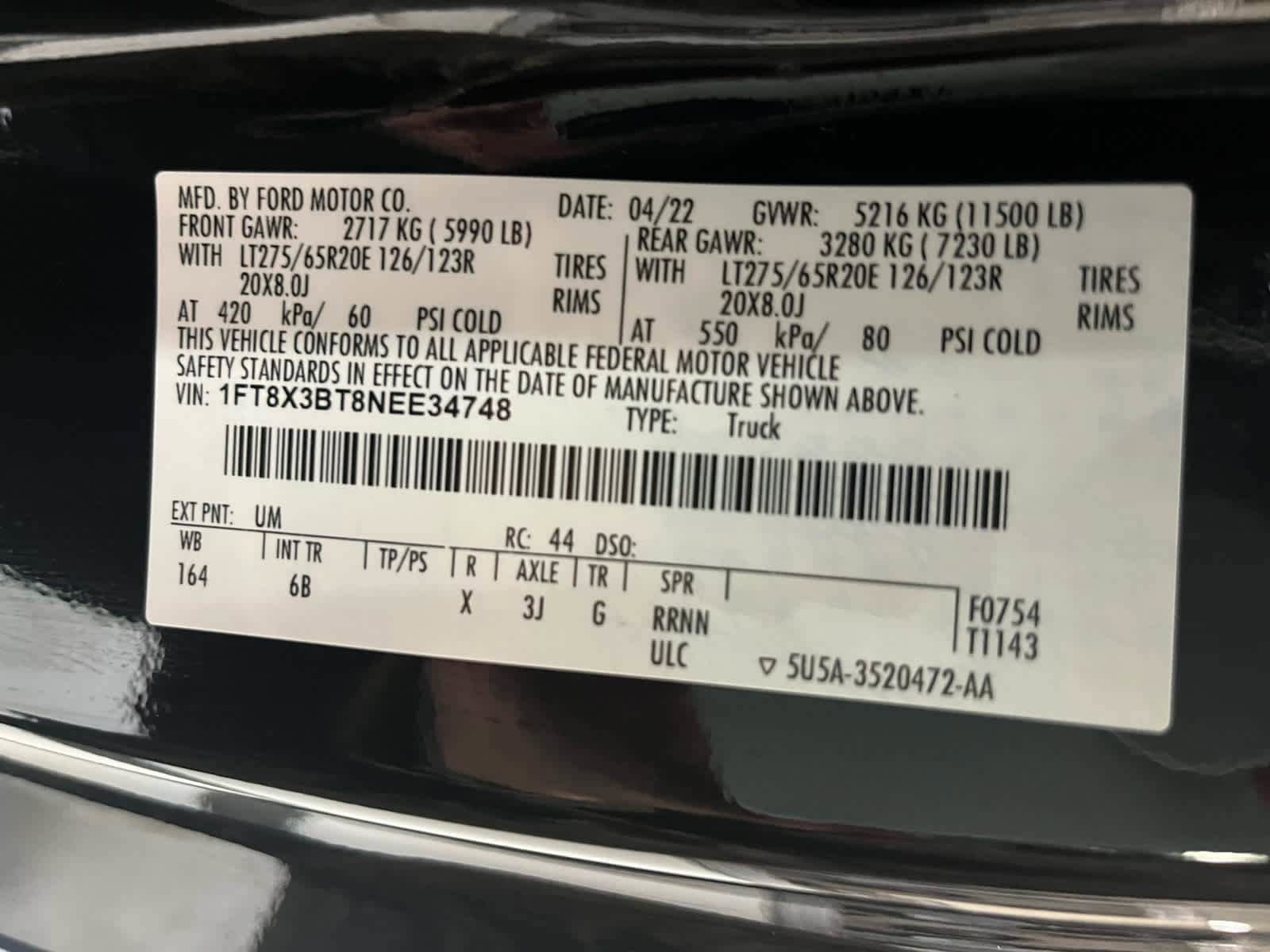 Used 2022 Ford F350 Lariat w/ Chrome Package image 24