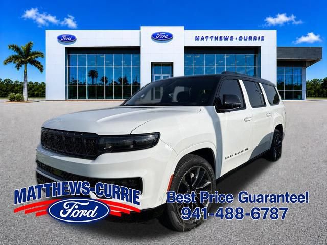 Used 2025 Jeep Grand Wagoneer L Series II Obsidian w/ Quick Order Packagew 28T AWD/4WD image 1