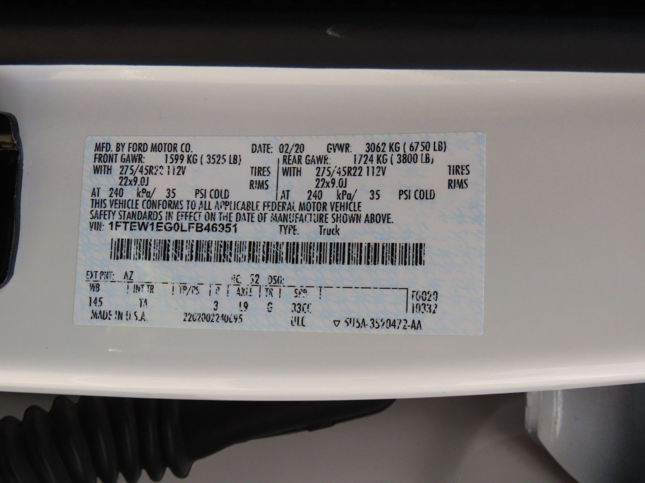 Used 2020 Ford F150 Limited w/ Trailer Tow Package image 33