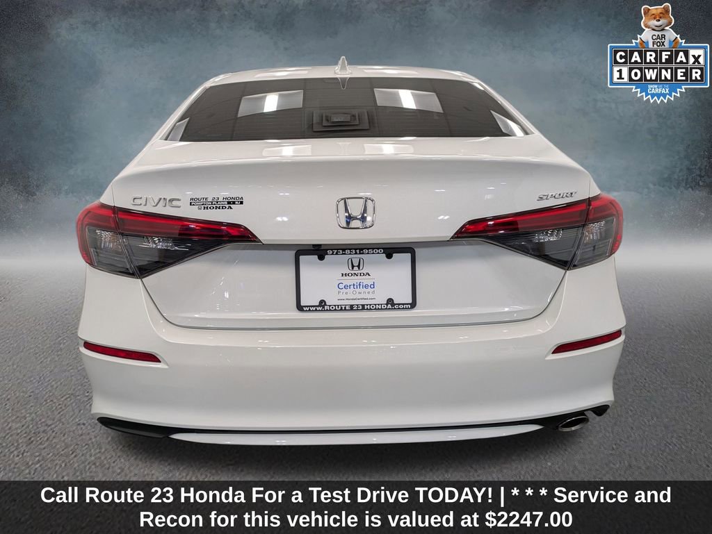 Certified 2023 Honda Civic Sport image 6