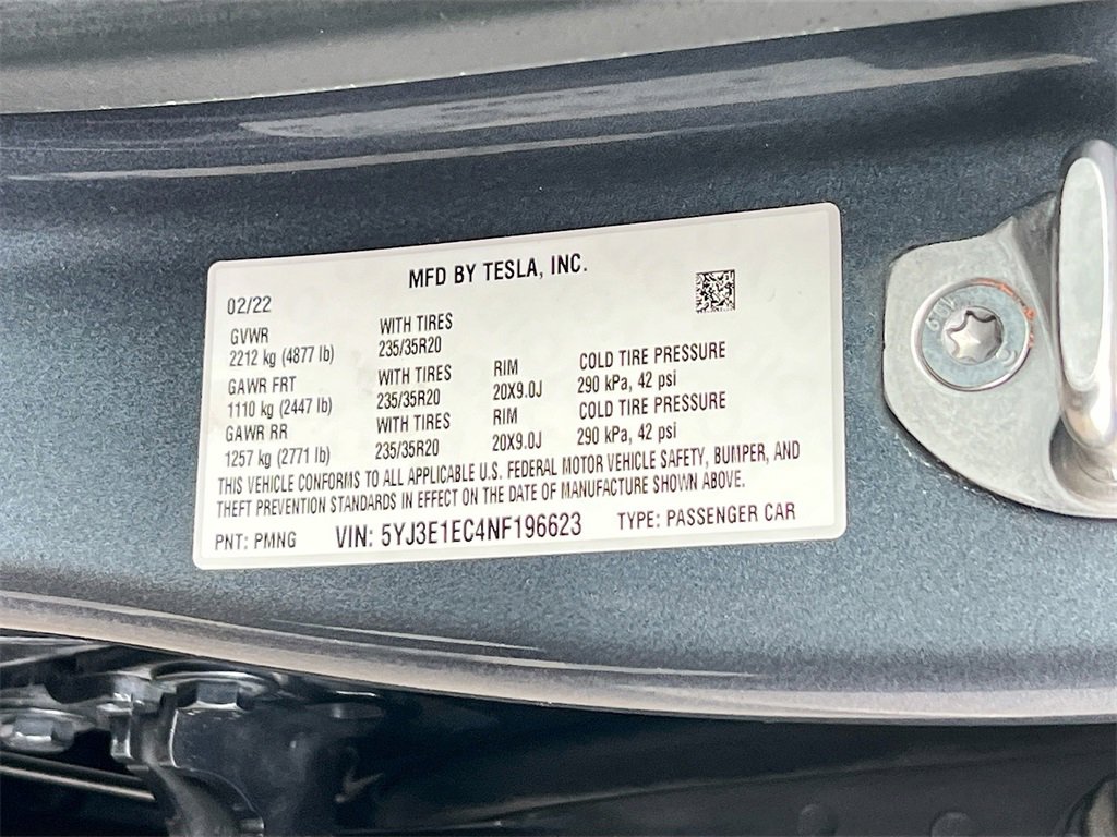 Used 2022 Tesla Model 3 Performance image 30