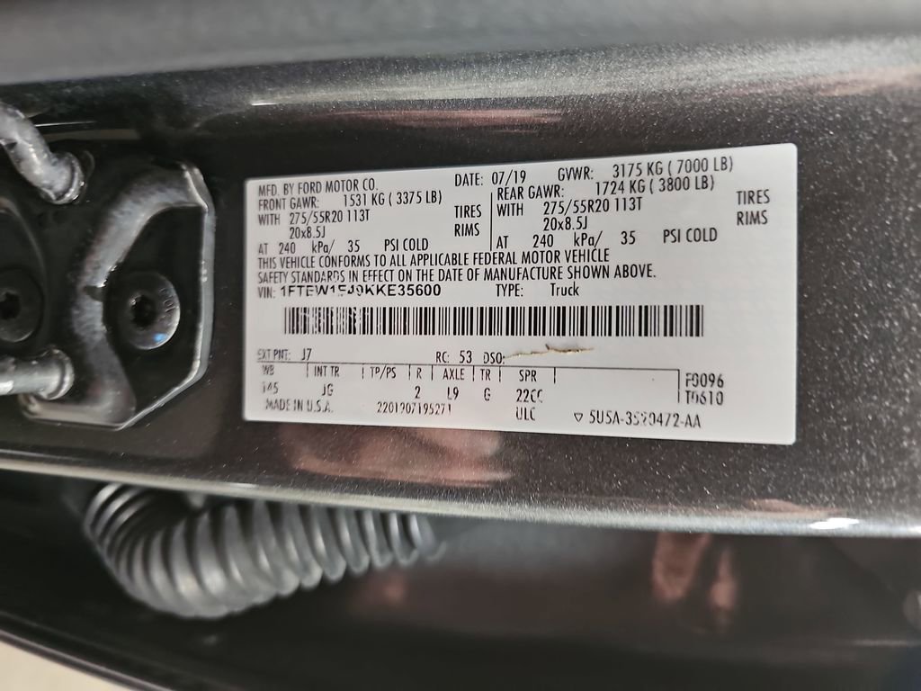 Used 2019 Ford F150 XL w/ Equipment Group 101A Mid AWD/4WD image 32