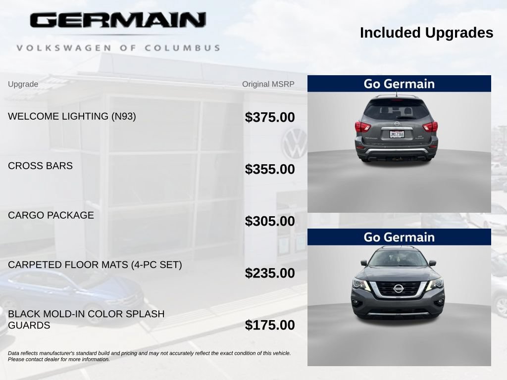 Used 2018 Nissan Pathfinder Platinum w/ Cargo Package AWD/4WD image 9