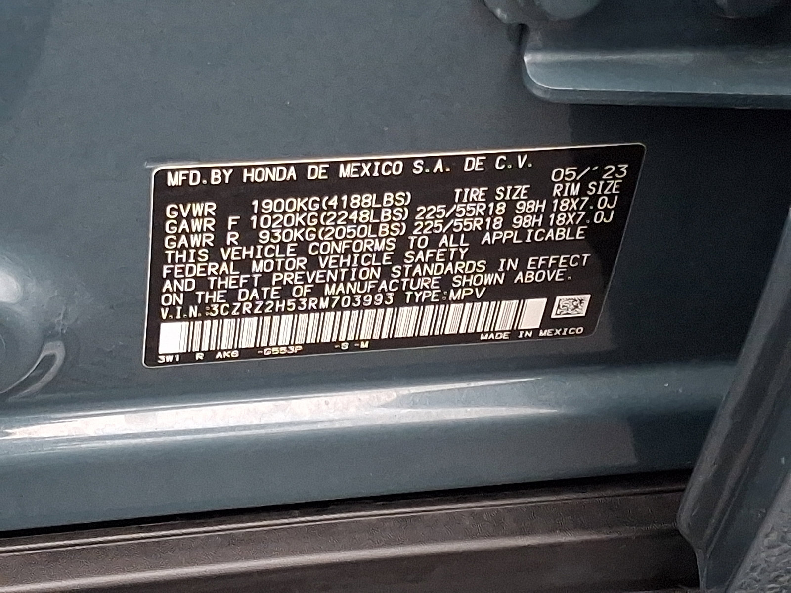 Used 2024 Honda HR-V Sport image 26