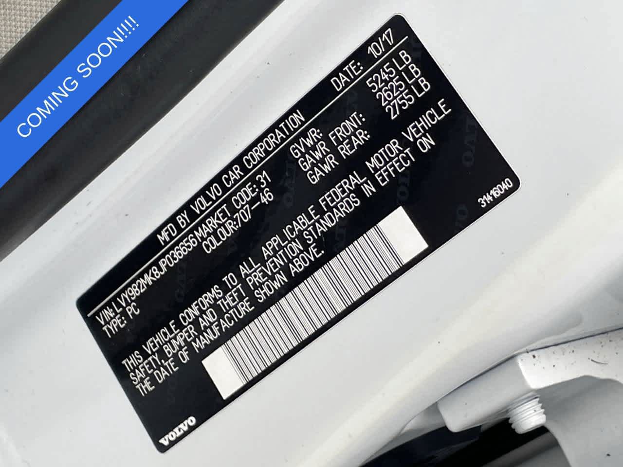 Used 2018 Volvo S90 T5 Momentum w/ Momentum Plus Package AWD/4WD image 31