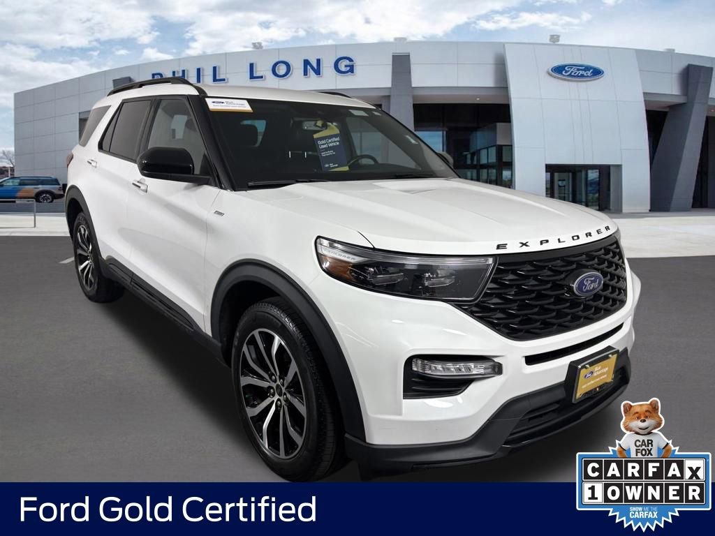 Certified 2023 Ford Explorer ST-Line w/ Class IV Trailer Tow Package 360° Tour
