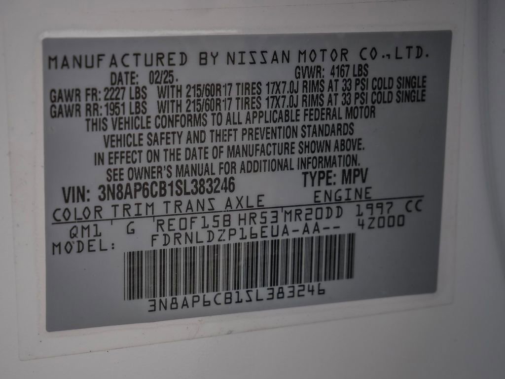 Used 2025 Nissan Kicks SV image 32