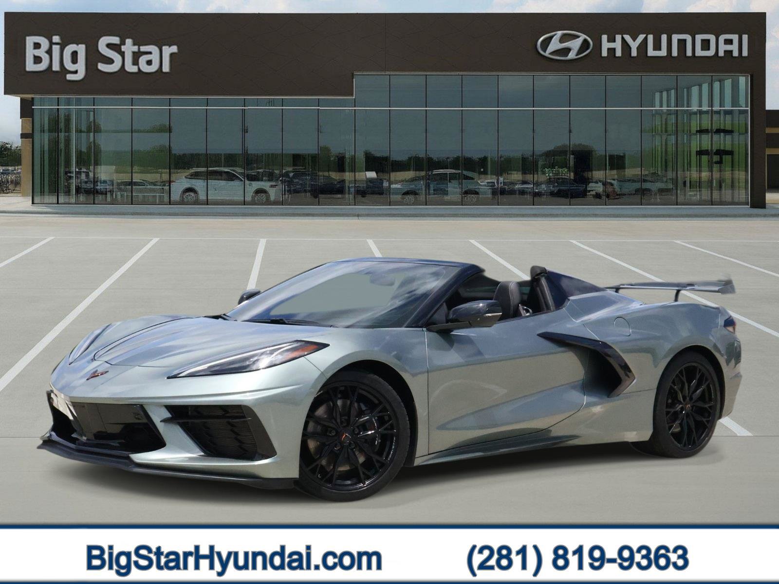 Used 2023 Chevrolet Corvette Stingray Preferred Conv w/ Z51 Performance Package RWD image 1