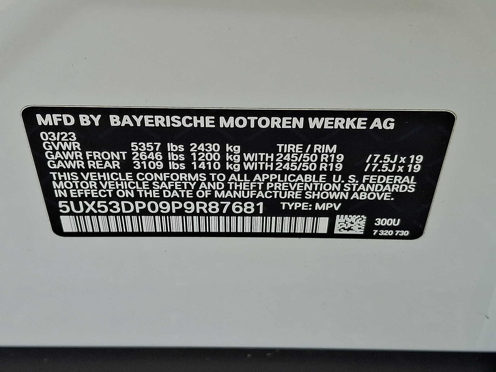 Used 2023 BMW X3 xDrive30i w/ Premium Package AWD/4WD image 26