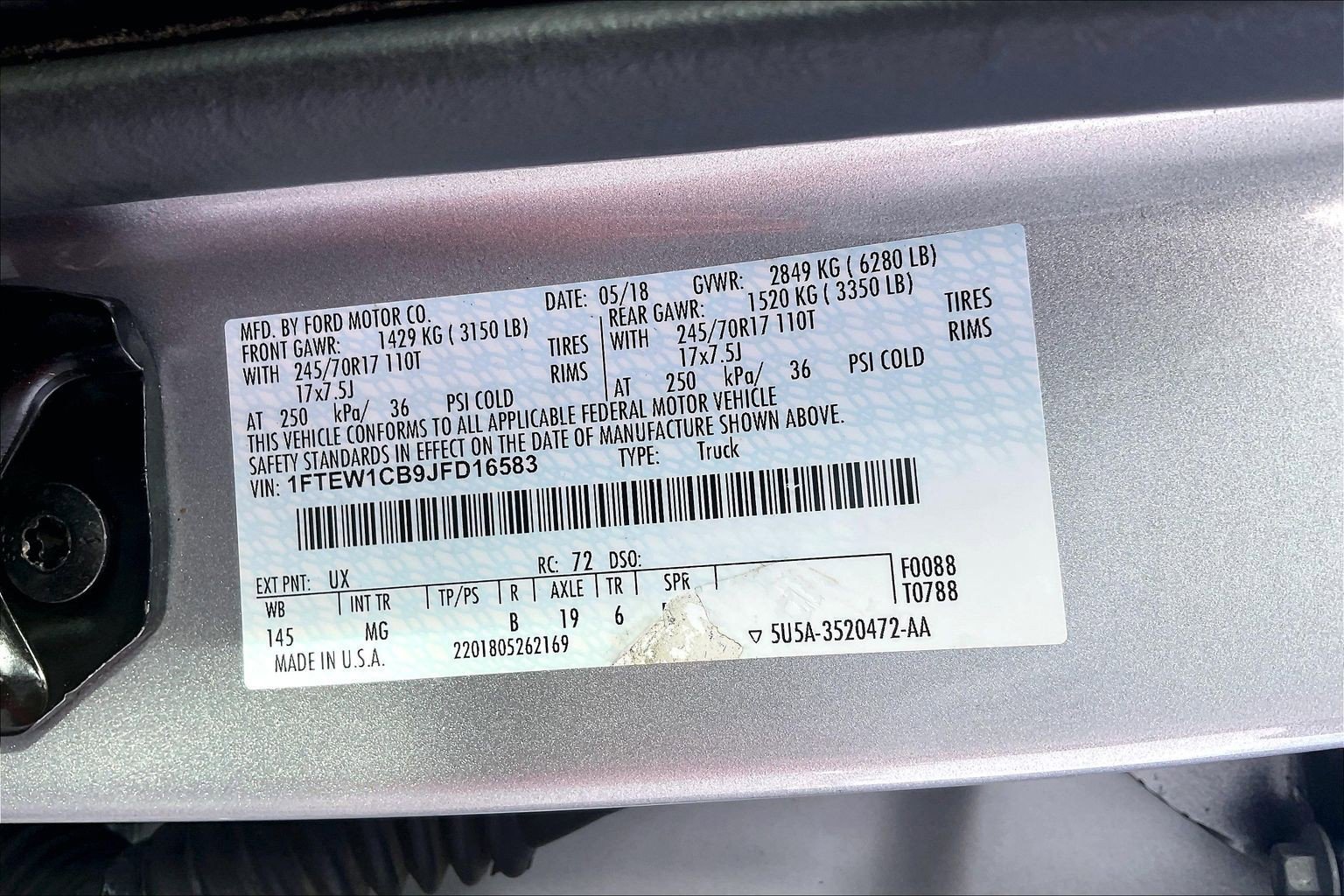 Used 2018 Ford F150 XLT image 27