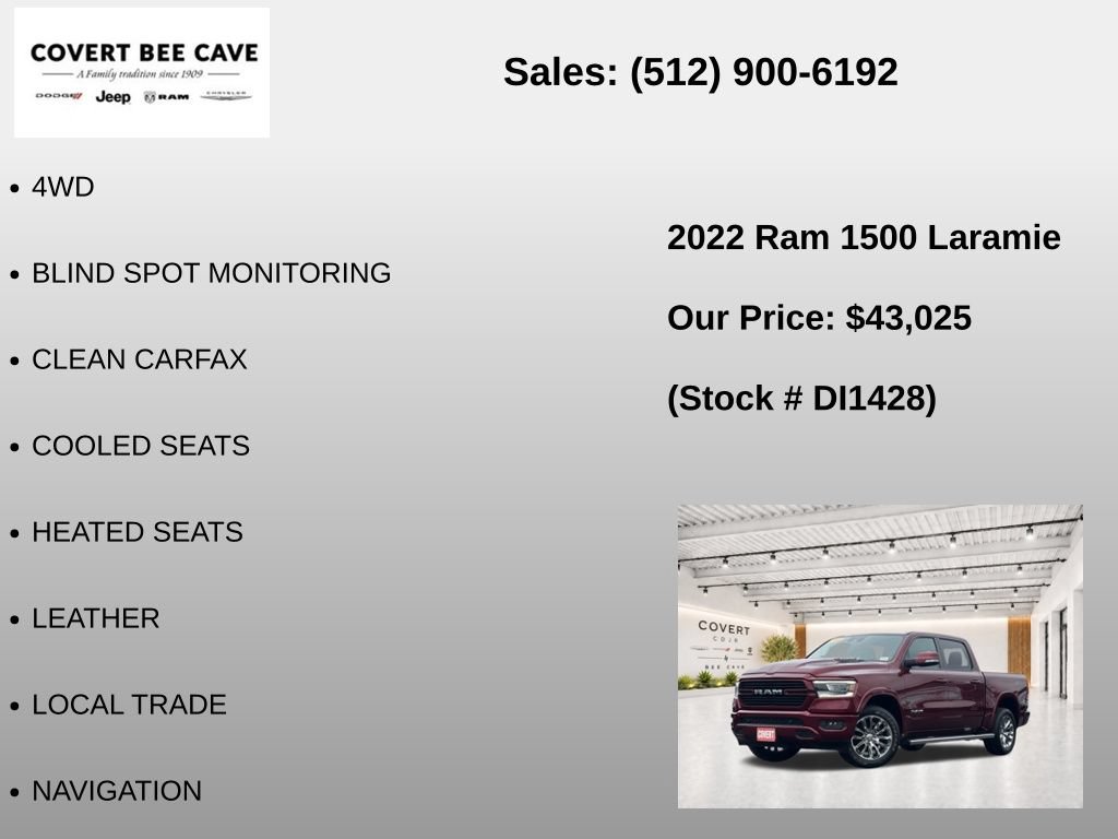 Used 2022 RAM 1500 Laramie AWD/4WD image 7