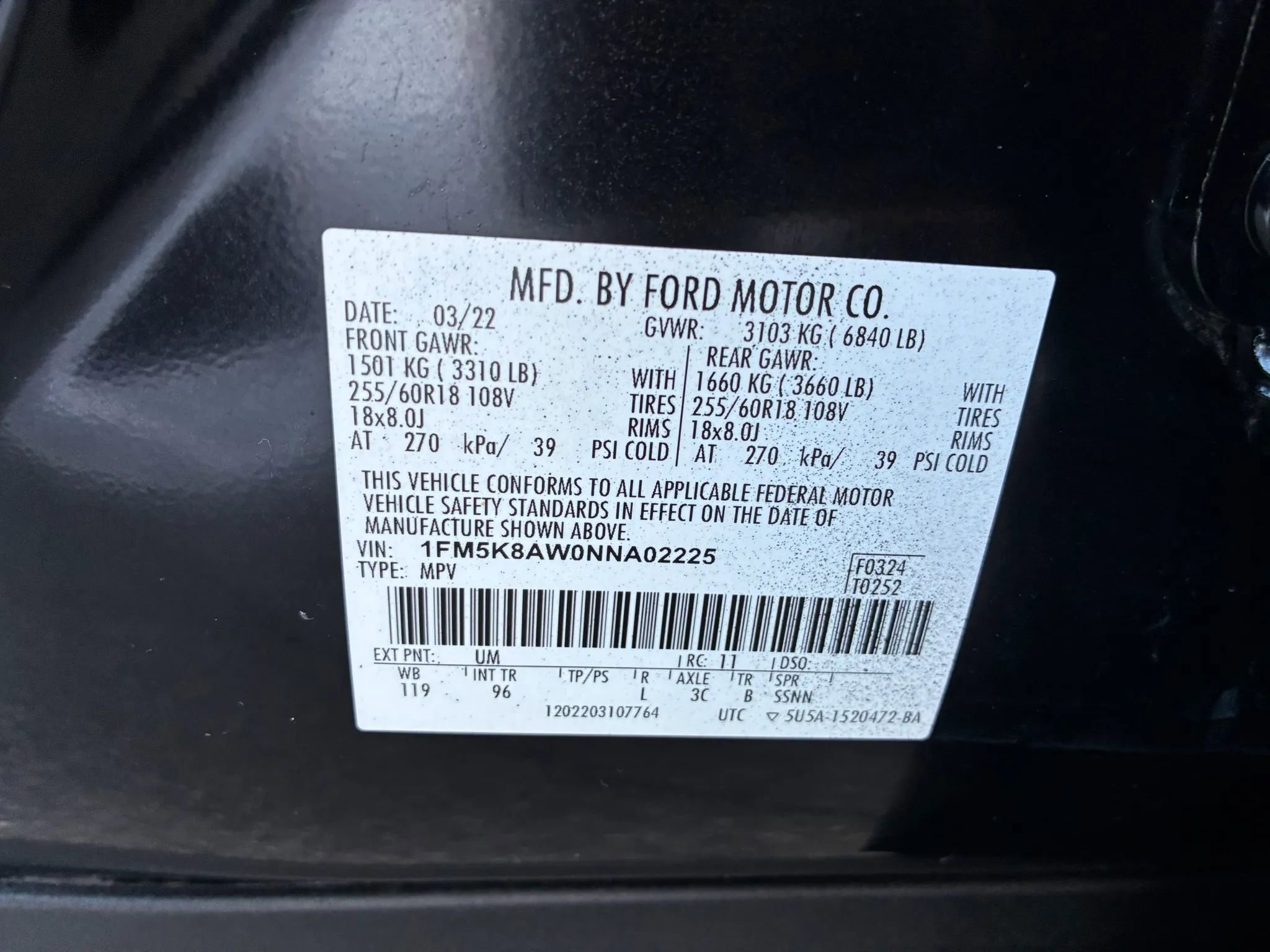 Used 2022 Ford Explorer 4WD Police Interceptor image 26