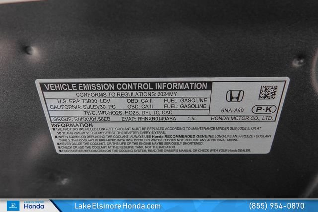 Certified 2024 Honda Accord EX image 30