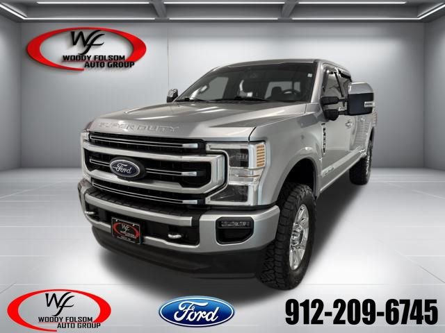 Used 2021 Ford F250 Platinum w/ FX4 Off-Road Package AWD/4WD image 1