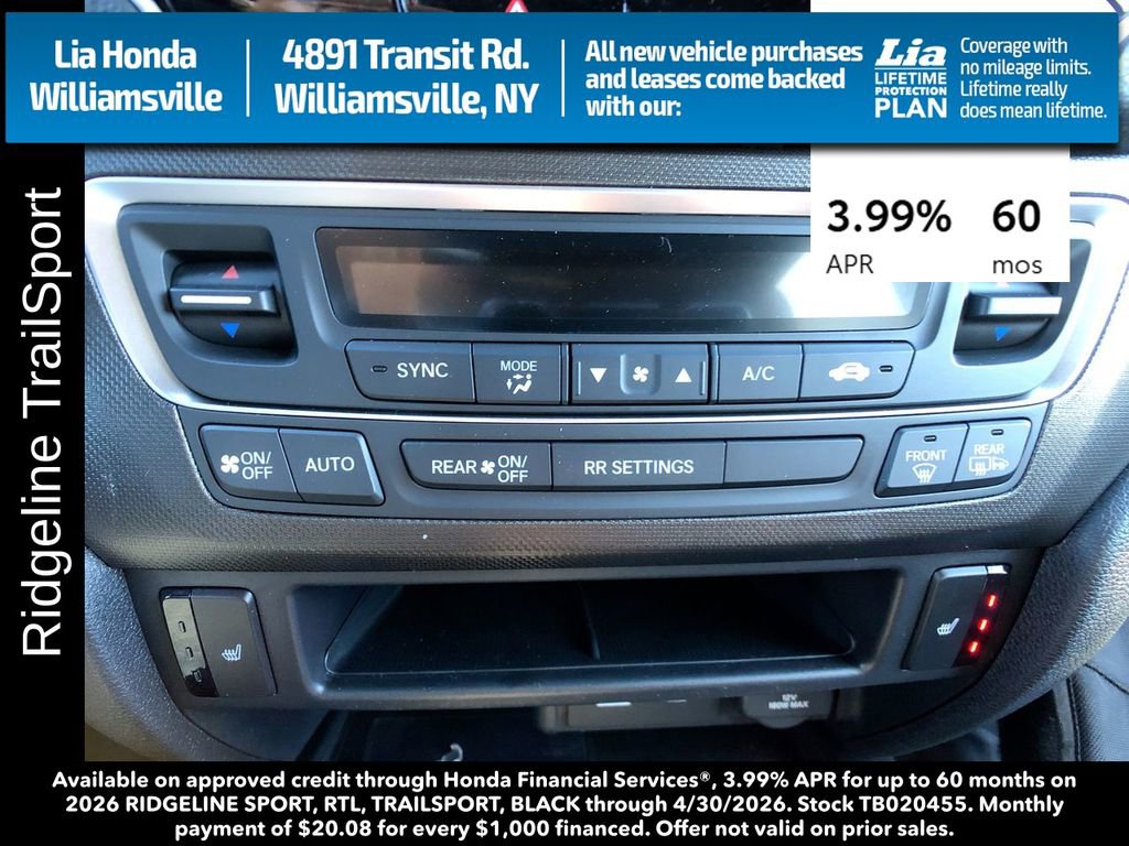 New 2026 Honda Ridgeline TrailSport image 20