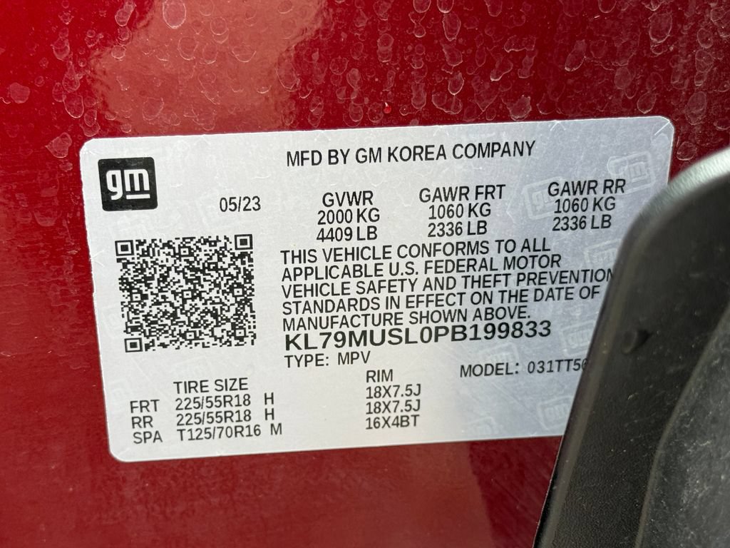 Certified 2023 Chevrolet TrailBlazer RS w/ Sun and Liftgate Package AWD/4WD image 16