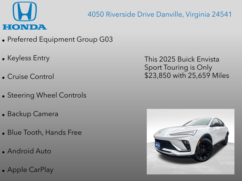 Used 2025 Buick Envista Sport Touring image 7