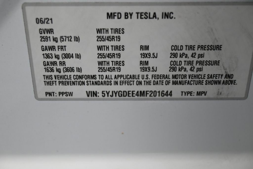 Used 2021 Tesla Model Y Long Range AWD/4WD image 14
