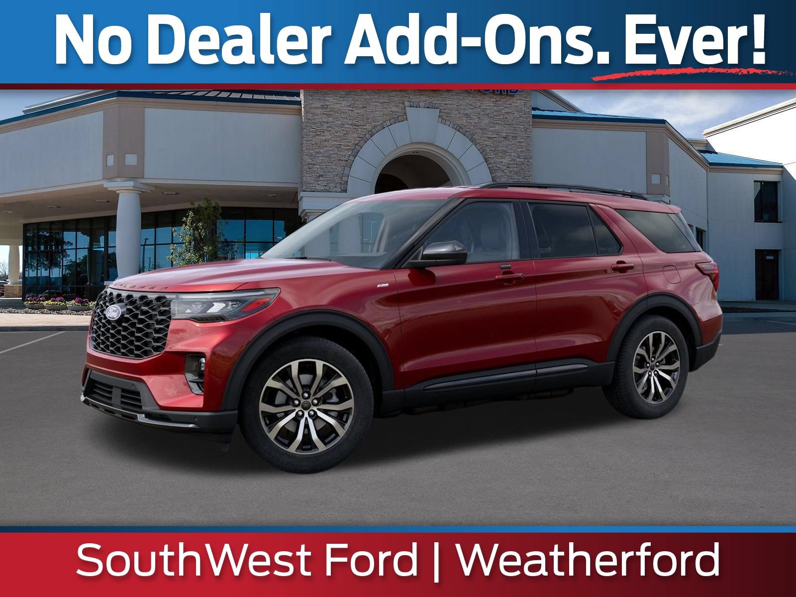 New 2027 Ford Explorer ST-Line