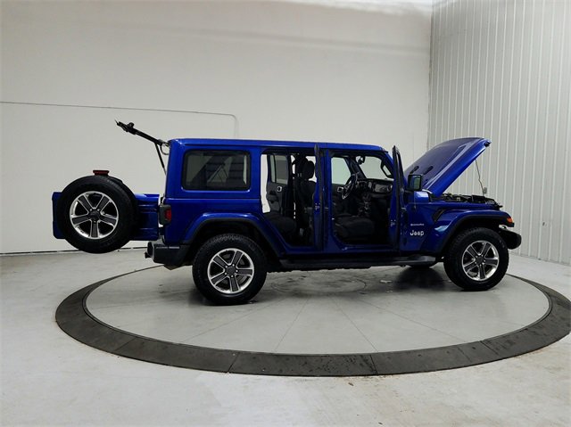 Used 2020 Jeep Wrangler Unlimited Sahara w/ Uconnect 4C Nav & Sound Group image 16