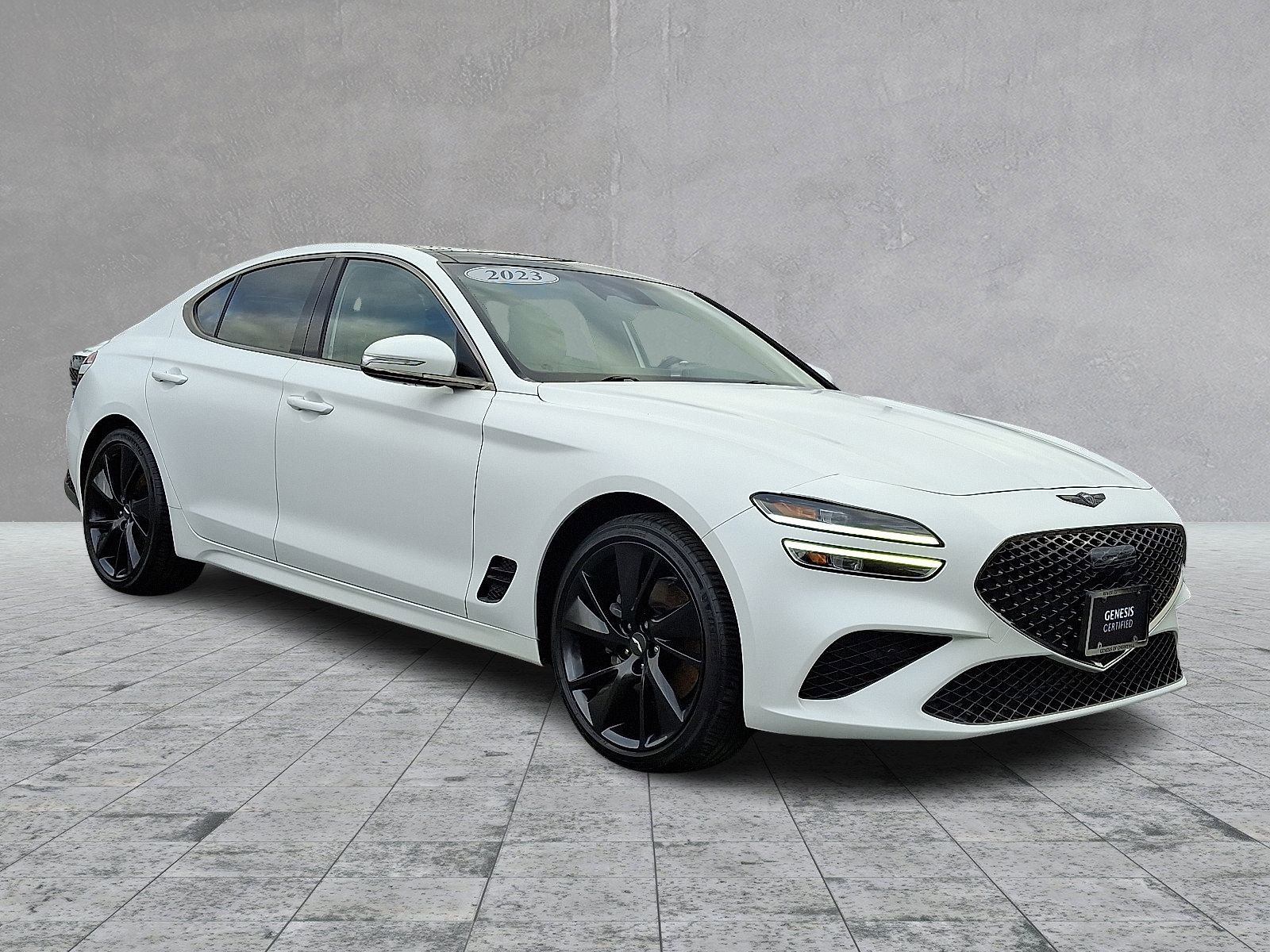 Certified 2023 Genesis G70 2.0T w/ Sport Prestige Package image 1