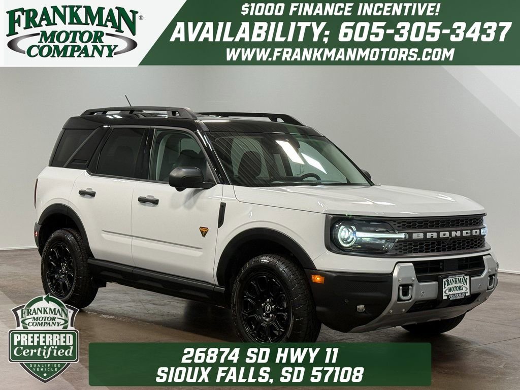 Used 2025 Ford Bronco Sport Badlands AWD/4WD image 1