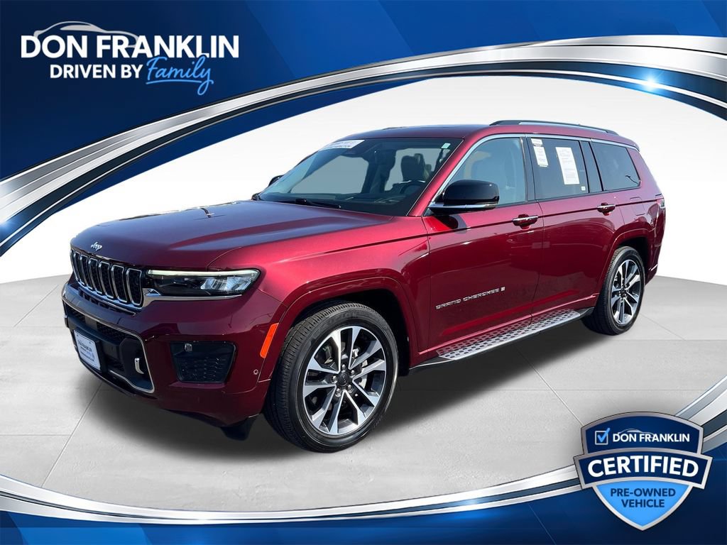 Used 2022 Jeep Grand Cherokee L Overland w/ Advanced Protech Group III AWD/4WD 360° Tour