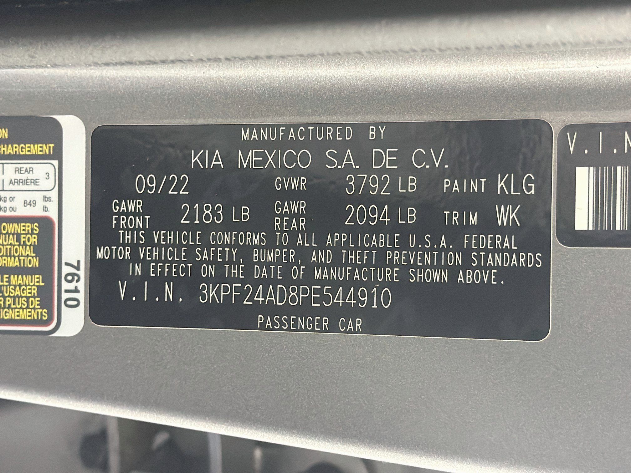 Used 2023 Kia Forte LXS FWD image 12