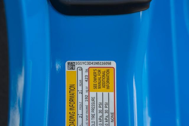 Used 2022 Chevrolet Corvette Stingray Premium Conv w/ Z51 Performance Package image 44