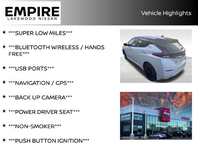Certified 2025 Nissan Leaf SV Plus FWD image 2