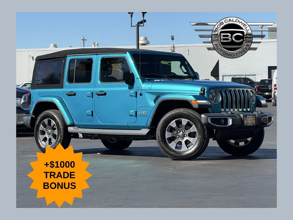 Used 2019 Jeep Wrangler Unlimited Sahara w/ LED Lighting Group