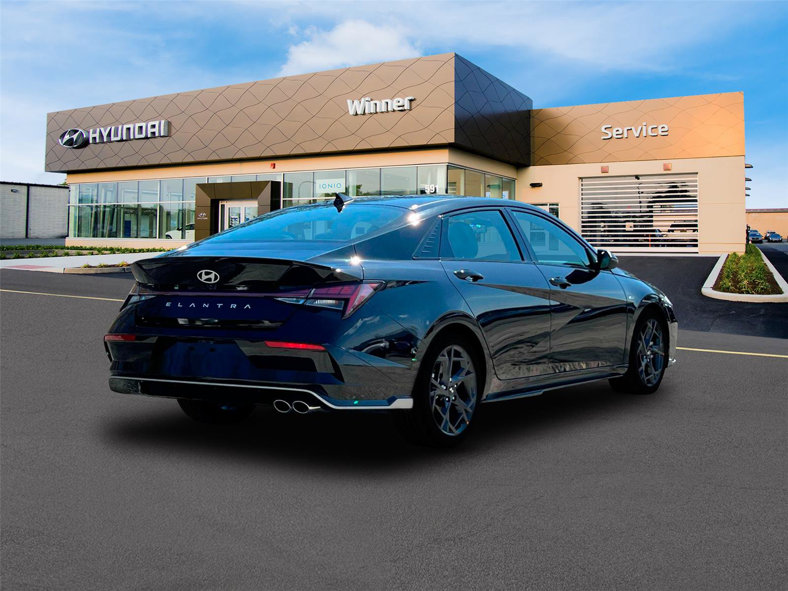 New 2025 Hyundai Elantra N Line FWD image 7