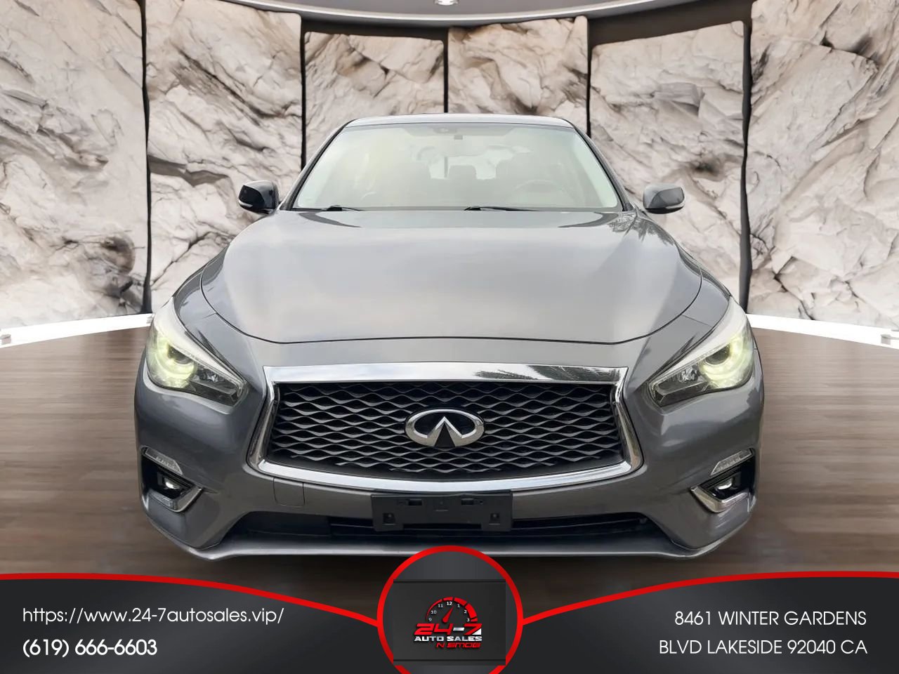 Used 2019 INFINITI Q50 Luxe AWD/4WD image 4