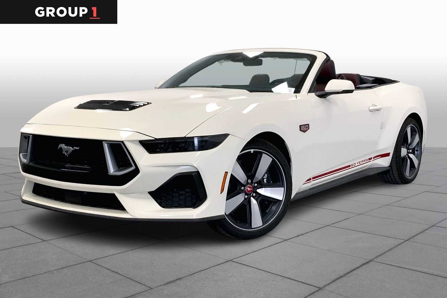New 2025 Ford Mustang GT Premium w/ 60th Anniversary Package