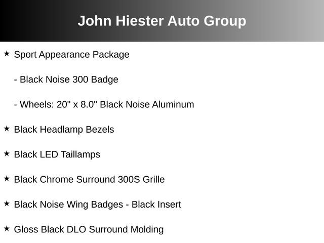 Used 2022 Chrysler 300 Touring w/ Sport Appearance Package RWD image 30