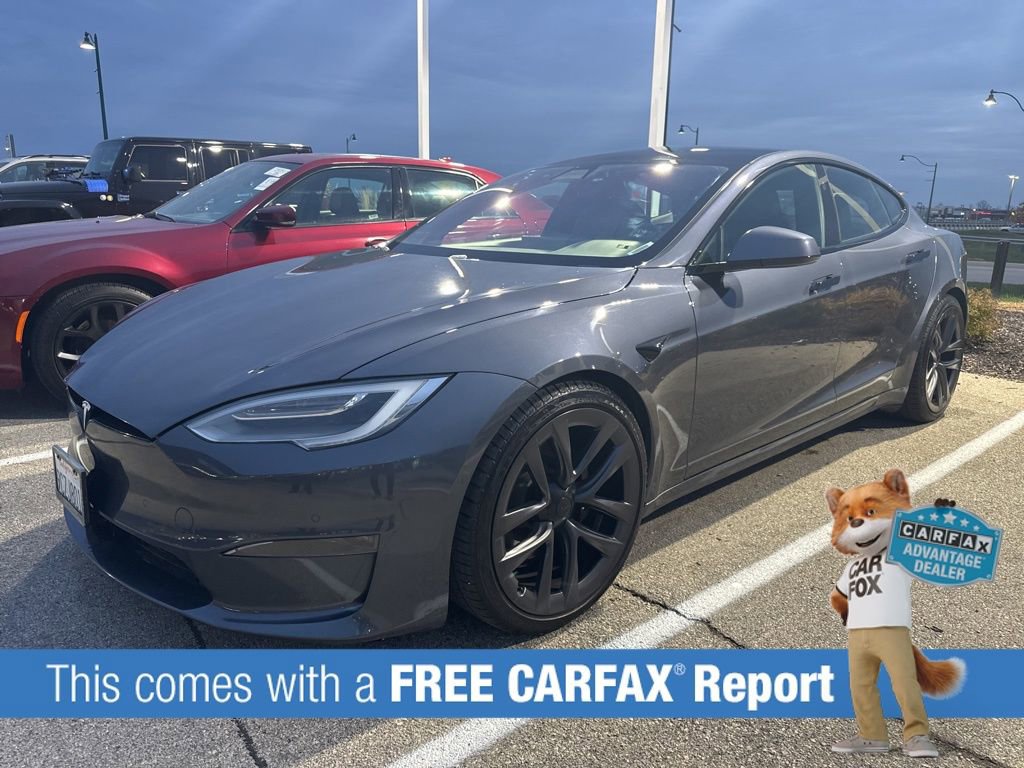 Used 2021 Tesla Model S Plaid image 2