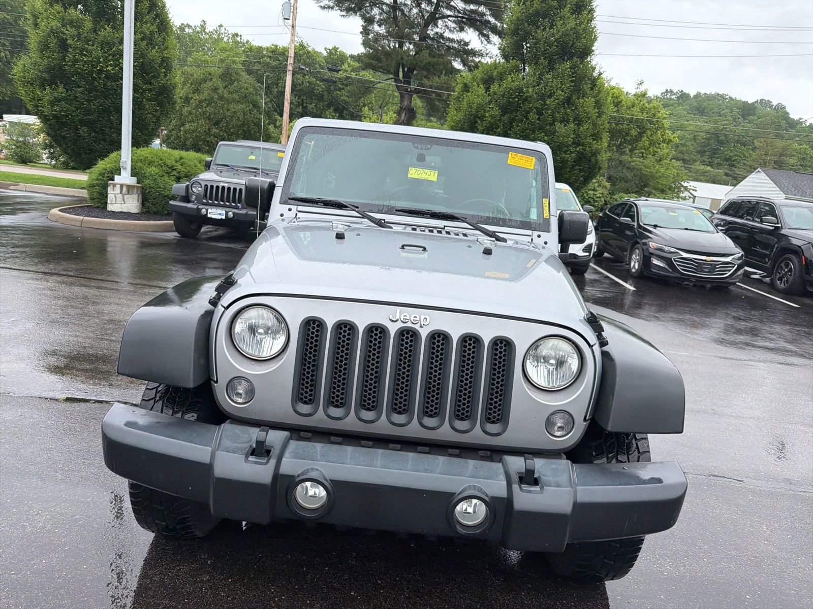 Used 2015 Jeep Wrangler Unlimited Sport w/ Quick Order Package 24S AWD/4WD image 8