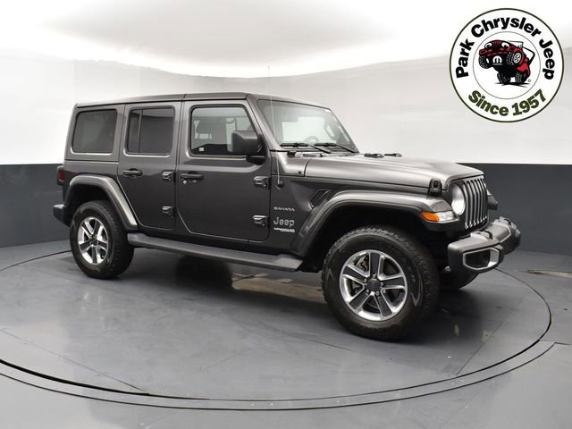 Used 2021 Jeep Wrangler Unlimited Sahara AWD/4WD image 1